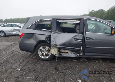 2012 Honda Odyssey Touring/Touring Elite из США, поврежденный, VIN 5FNRL5H92CB085119